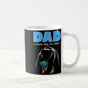 Mug Papa sensibilisation à l'autisme Amour Fier Fils a