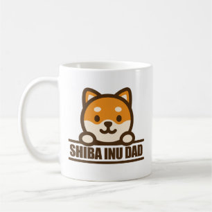 Mug PAPA SHIBA INU - Conception de fier père Shiba Inu