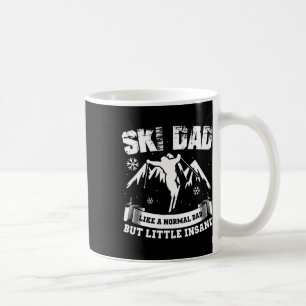 Mug Papa skieur pas normal petits skieurs fous skient