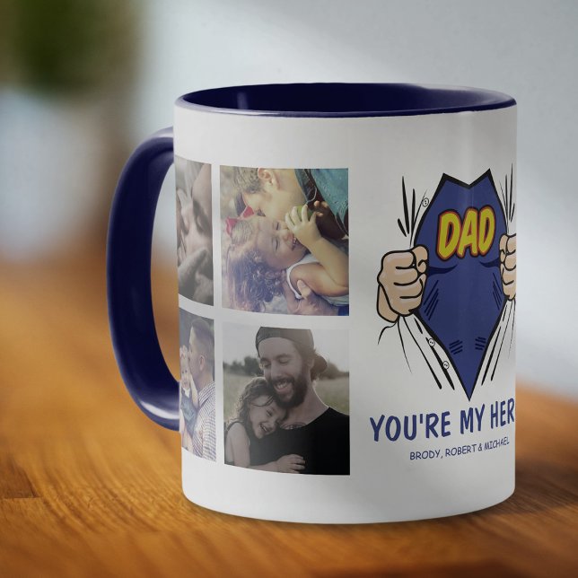 Mug Papa Super-héros (Créateur téléchargé)