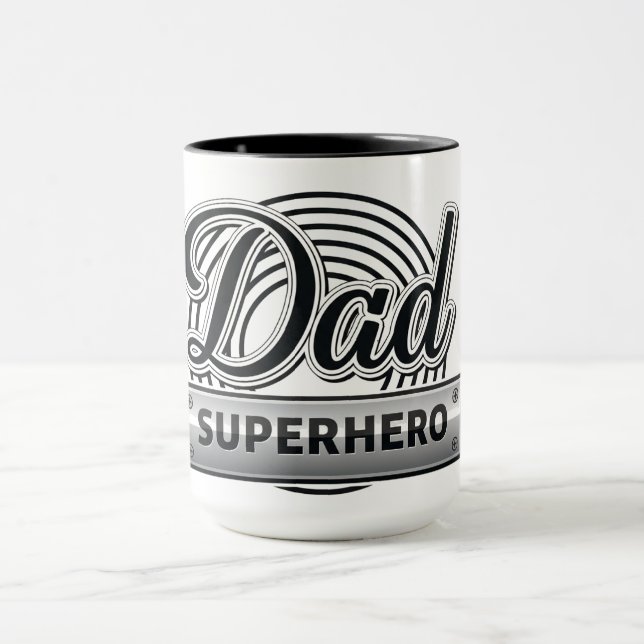 Mug Papa Super-héros (Centre)