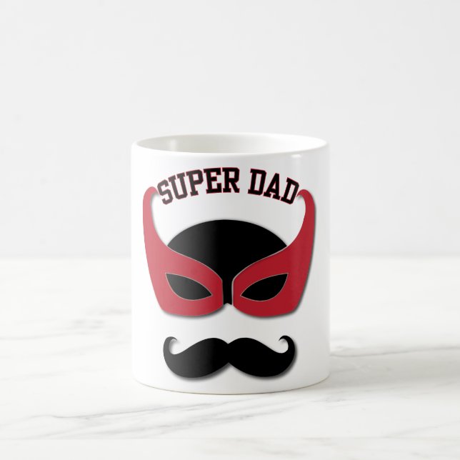 Mug Papa superbe avec la moustache (Centre)