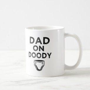 Mug Papa sur couche doody drôle papa pour être la ta