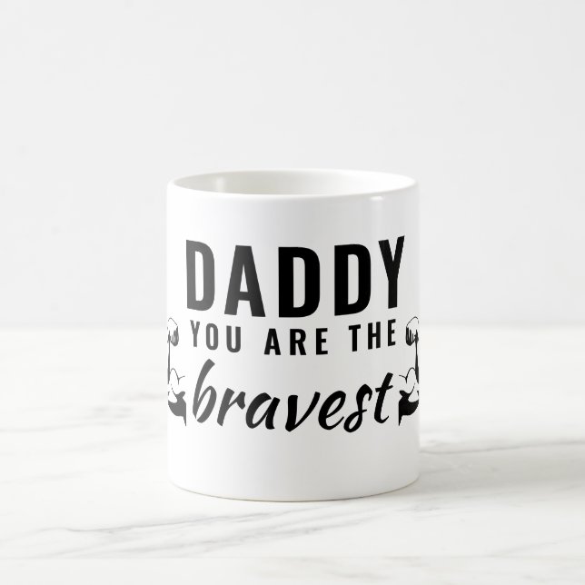 Mug Papa, vous êtes la Fête des Pères la plus courageu (Centre)
