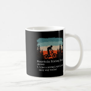 Mug Papa VTT Drôle Cycliste, Cyclisme, Vélo D