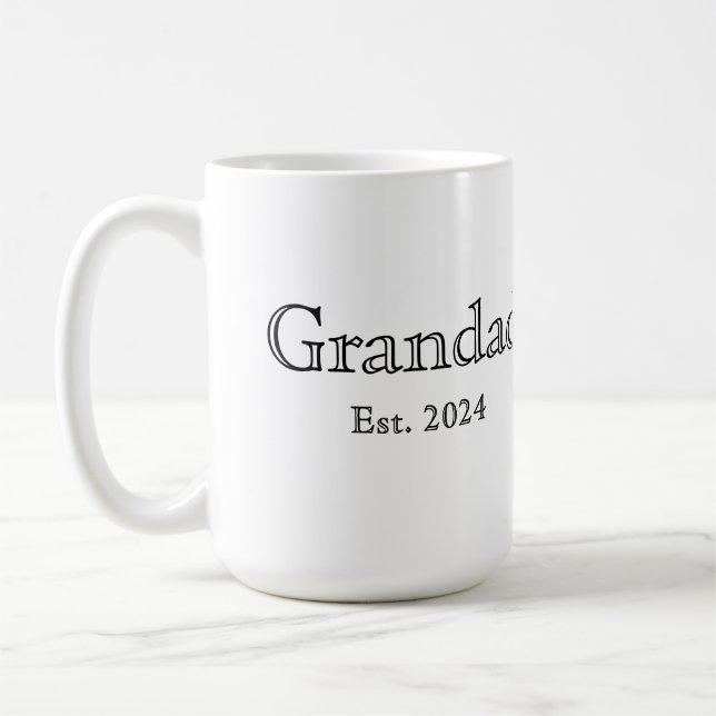 Mug Papapa Fondé Gras Minimaliste  (Gauche)