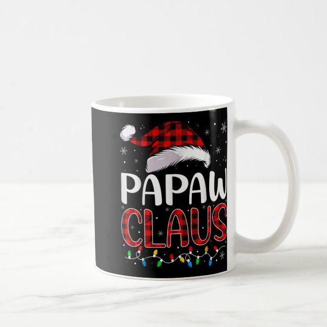 Mug Papaw Claus Christmas Lights Matching Family Xmas  (Droite)