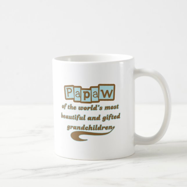 Mug Papaye des petits-enfants doués (Droite)