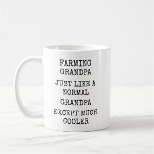 Mug Papé agriculteur beaucoup plus cool