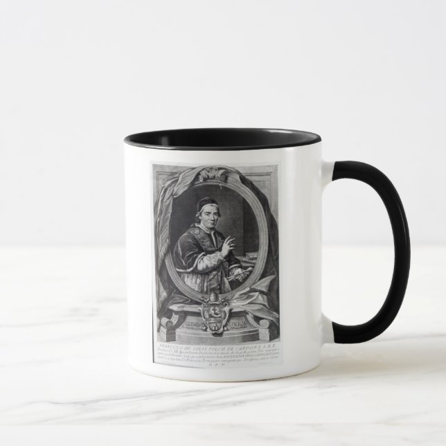 Mug Pape Clement XIV, gravé par Domencio Cunego (Droite)