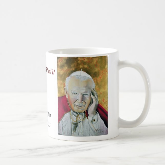 Mug Pape Jean Paul II (Droite)