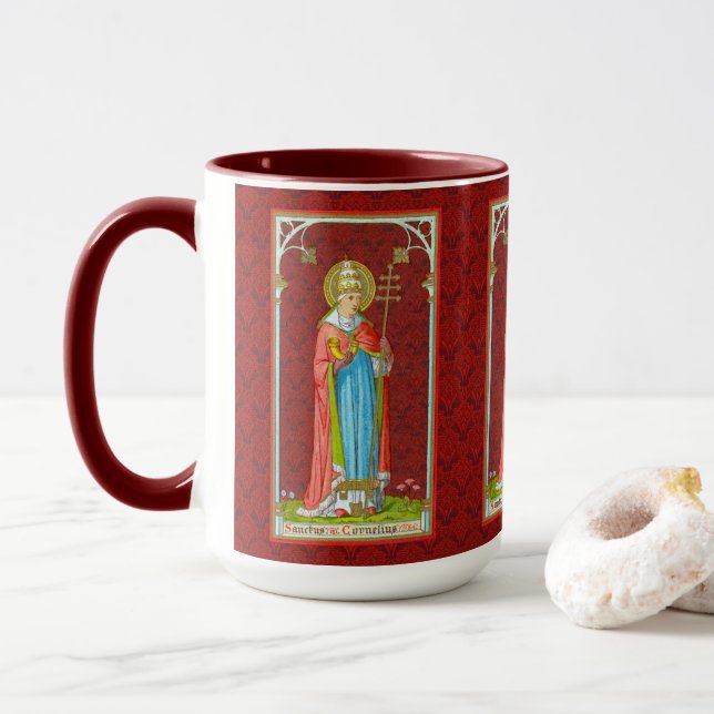 Mug Pape St. Cornelius (SAU 042) (Avec donut)