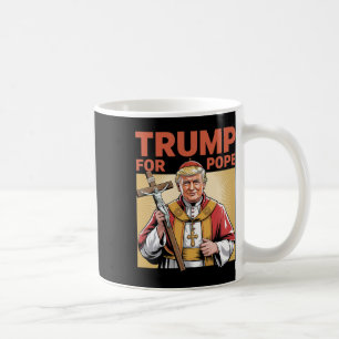 Mug Pape Trump Drôle Trump Vatican Chrétien Rétro Chu