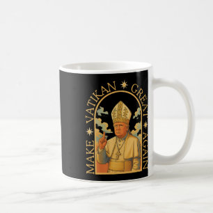 Mug Pape Trump Drôle Trump Vatican Chrétien Rétro Chu