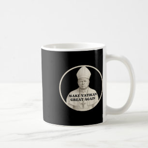 Mug Pape Trump Drôle Trump Vatican Chrétien Rétro Chu