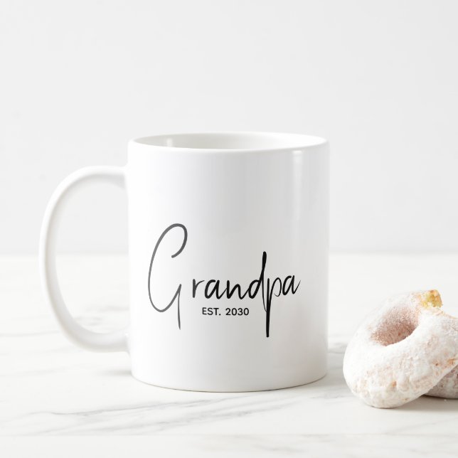Mug Papi a créé un nouveau cadeau pour papi (Avec donut)