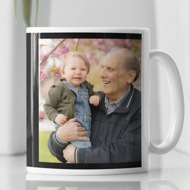 Mug Papi a établi coutume année (Créateur téléchargé)