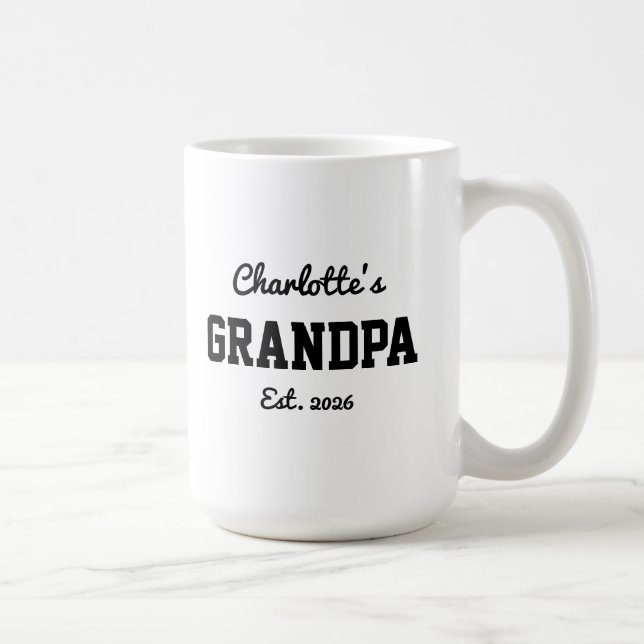Mug Papi a établi un nom moderne audacieux (Droite)