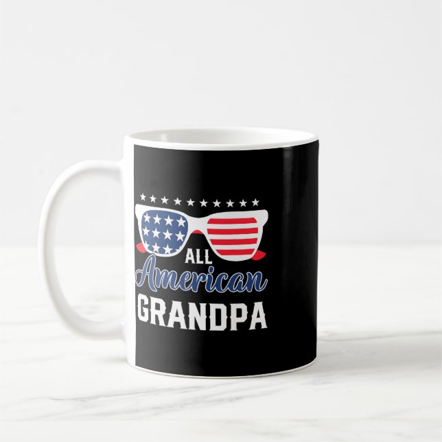 Mug Papi américain lunettes de soleil pour hommes 4 ju (Gauche)