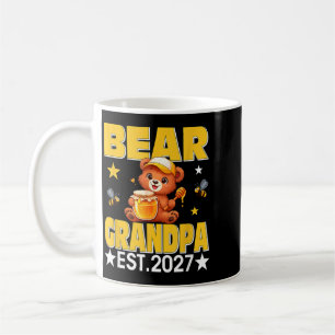 Mug Papi Est 2027 Nœud Papillon Floral Fête Des Mères 