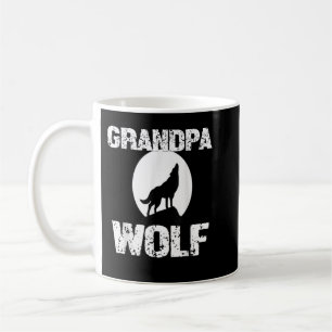 Mug Papi Loup Chemise de famille assortie Tribu Loups