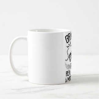 Mug papi moto drôle lama cadeaux drôle yoga cl