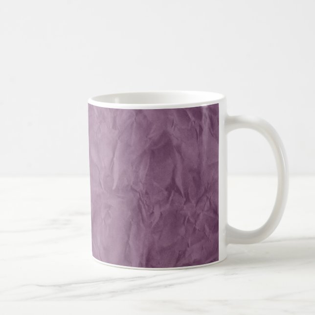 Mug PAPIER Arrière - plan TEXTURE - prune (Droite)