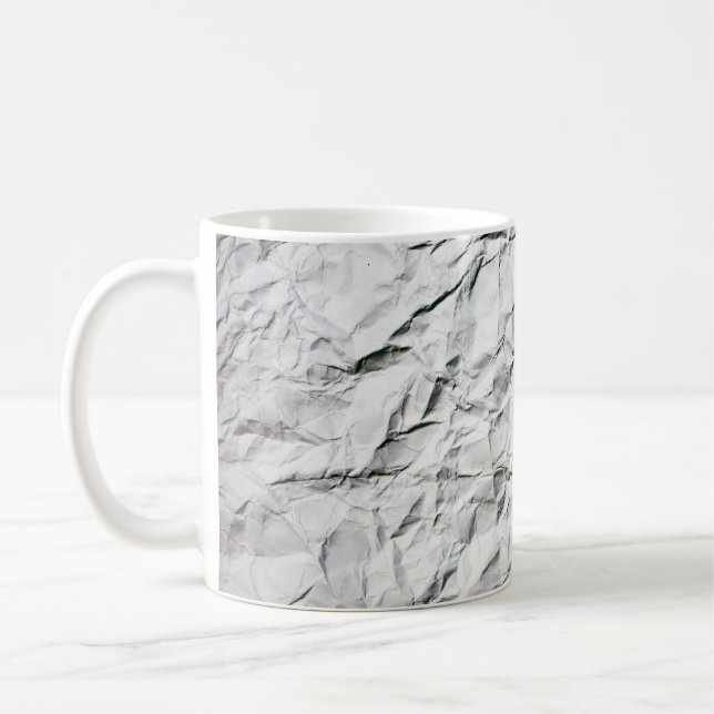 Mug Papier blanc égratigné (Gauche)