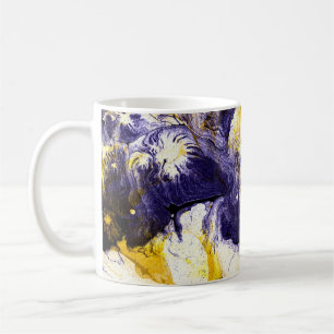 Mug Papier marbré : Art Acrylique Lumineux