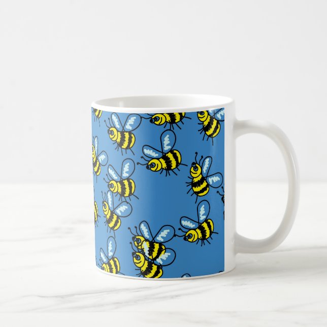 Mug Papier peint d'abeille (Droite)