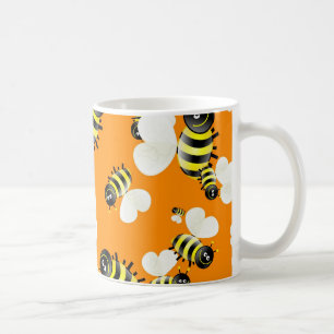 Mug Papier peint d'abeille