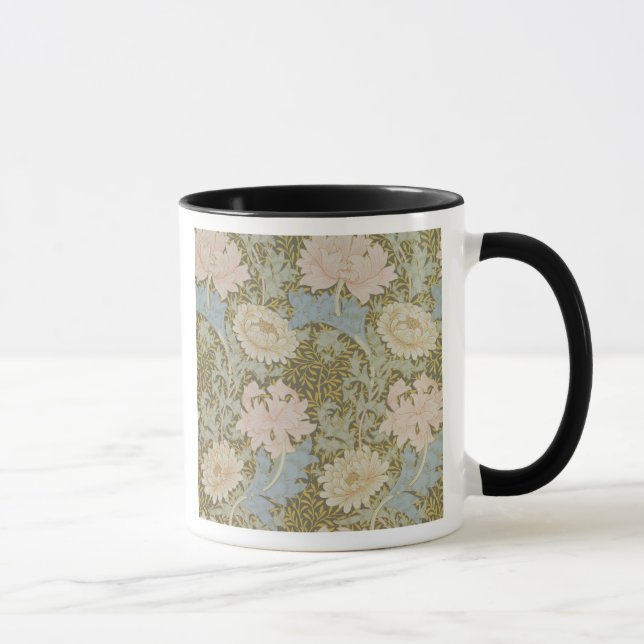 Mug Papier peint de "chrysanthème", 1876 (papier (Droite)