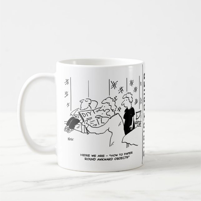 Mug Papier peint et dessin décoratif (Gauche)