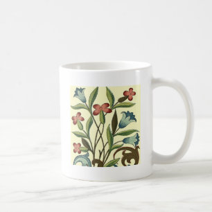 Mug Papier peint floral Art Nouveau Joli