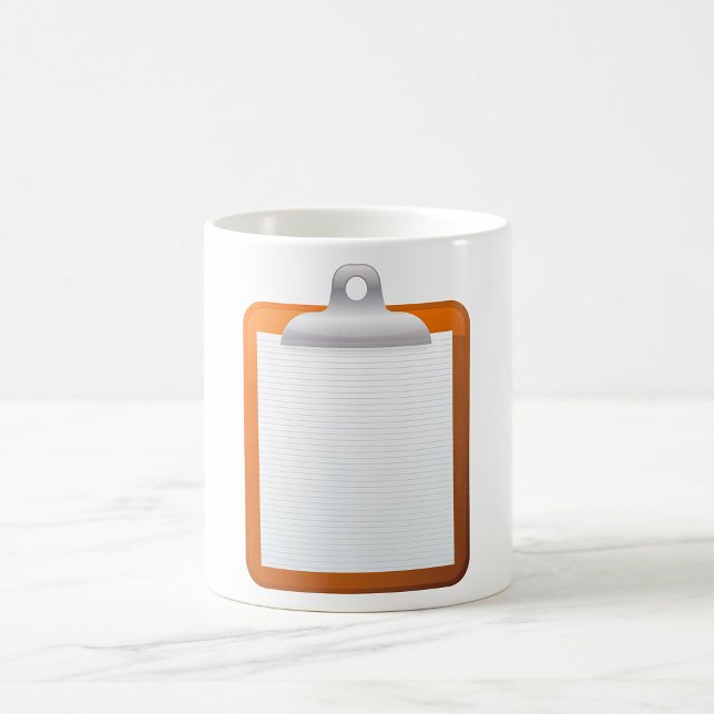 Mug Papier Sur Un Porte - bloc (Créateur téléchargé)
