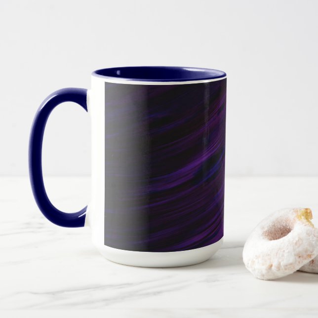 Mug Papiers Cadeaux Abstraits 12 (Avec donut)
