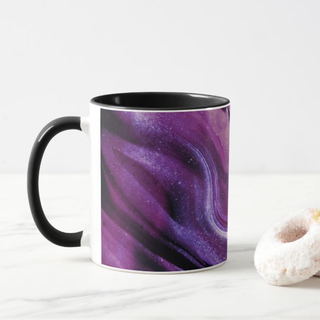 Mug Papiers Cadeaux Abstraits 18 (Avec donut)