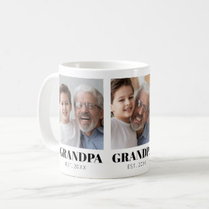 Mug Papiers Créés 3 Photo Fête des Grands-Parents