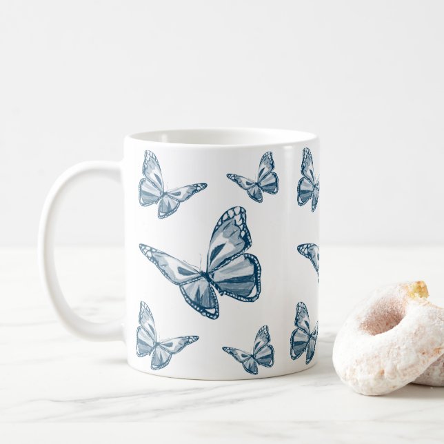 Mug Papillon (Avec donut)