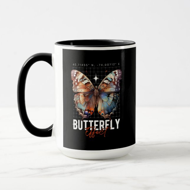 Mug papillon (Gauche)