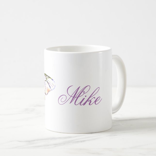 Mug Papillon (Devant droit)
