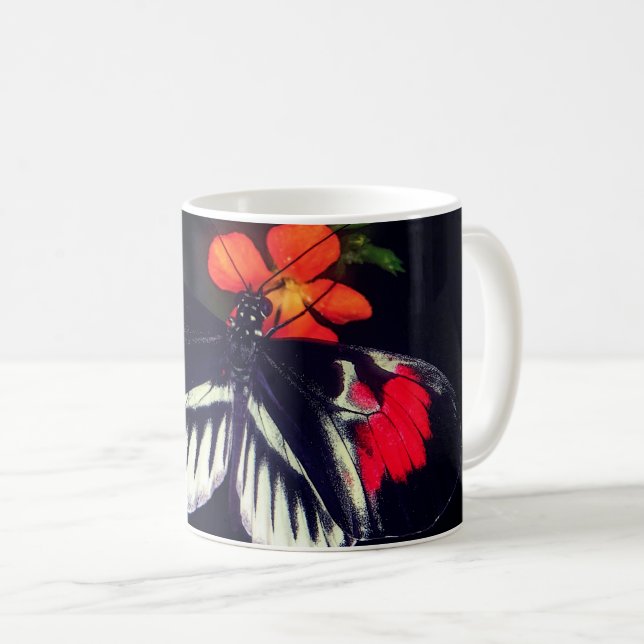 Mug Papillon (Devant droit)