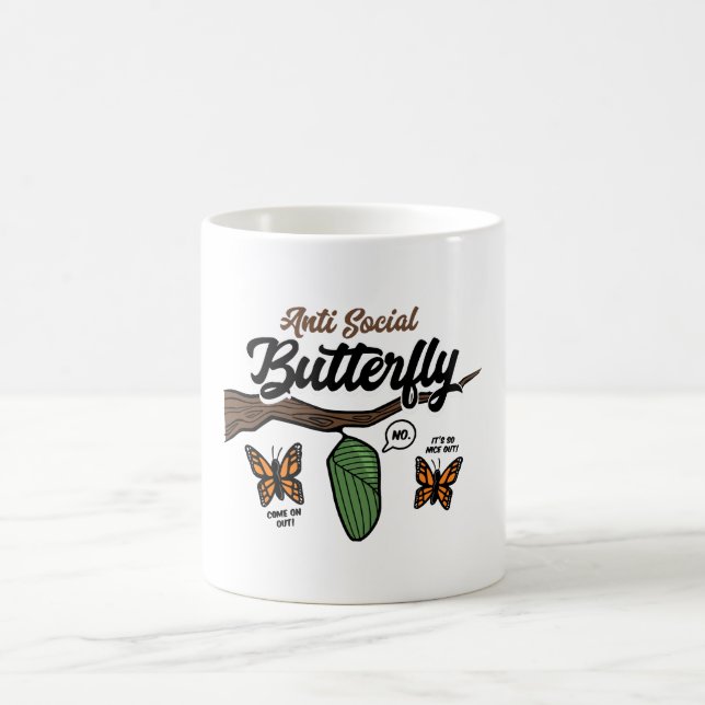 Mug Papillon antisocial (Centre)