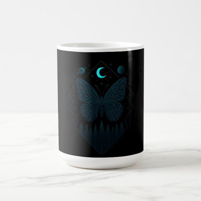 Mug Papillon Astral - Beauté Cosmique (Centre)