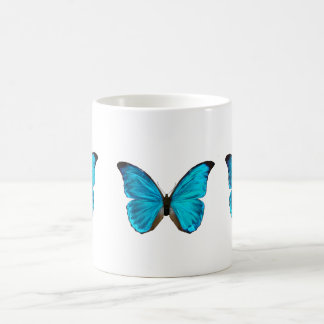 Mug papillon bleu