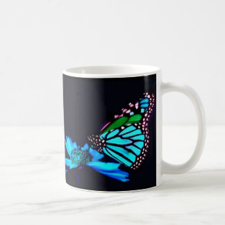 Mug Papillon bleu clair