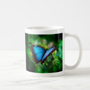 Mug Papillon bleu de Morpho