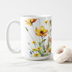 Mug Papillon dans le jardin