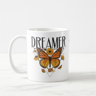 Mug Papillon de Dreamer mignon papillon inspirationnel
