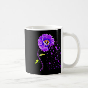 Mug Papillon de marguerite violet sensibilisation à la
